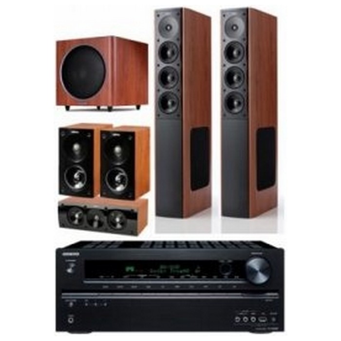 야모 S608 5.1채널 + 온쿄 AV리시버 (TX-NR509, PSW125)_이미지