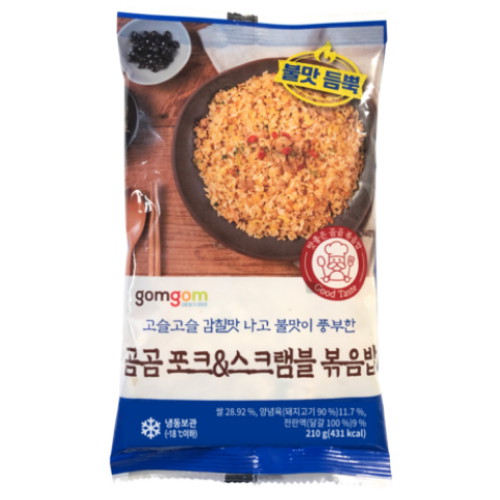 곰곰 포크 앤 스크램블 볶음밥 210g
