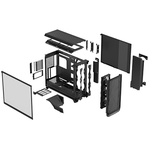 Fractal Design Meshify 3 XL 강화유리 (중고)_이미지
