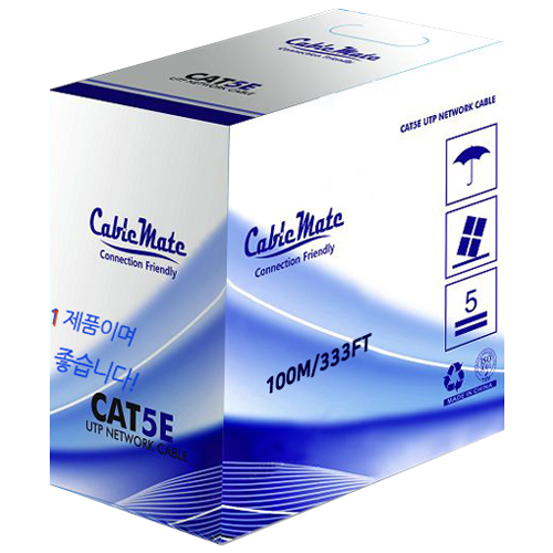 케이블메이트  CAT.5e UTP케이블 단선
