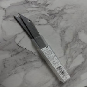 디자인  재단칼 공예 아날로그 크롬 커터 칼 날 10p