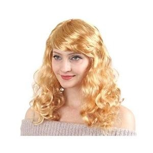 셀러허브 패션 JH07QR78_52CS 가발 골드 이벤트 공연 파티 의상 축제