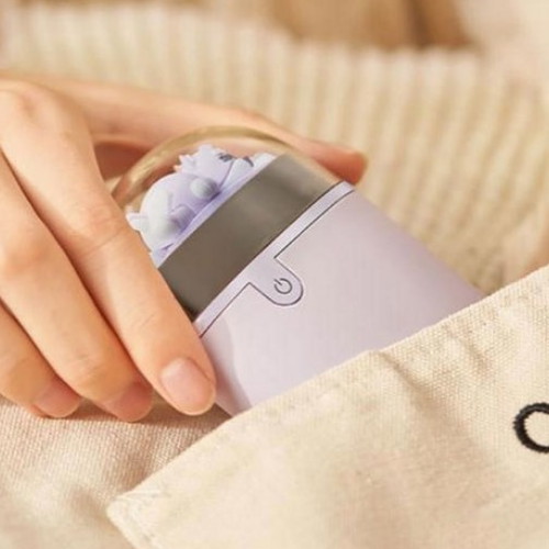 웜플렛 핸드워머 목걸이형 5000mAh 퍼플