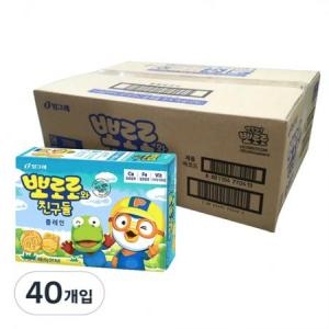 빙그레 뽀로로와 친구들 플레인 65g (40개)_이미지