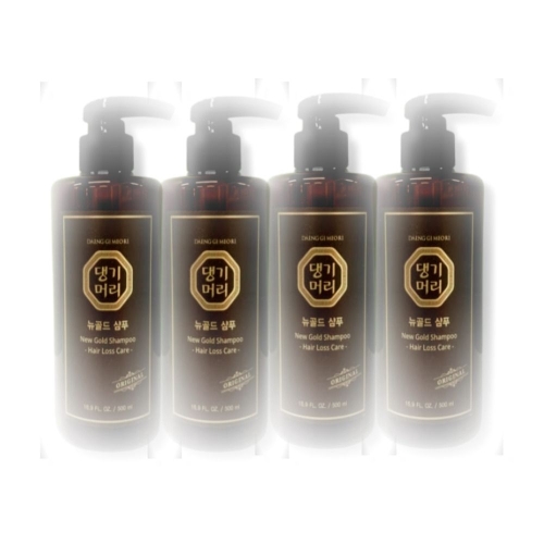 댕기머리 오리지널 뉴골드 샴푸 500ml (4개)_이미지
