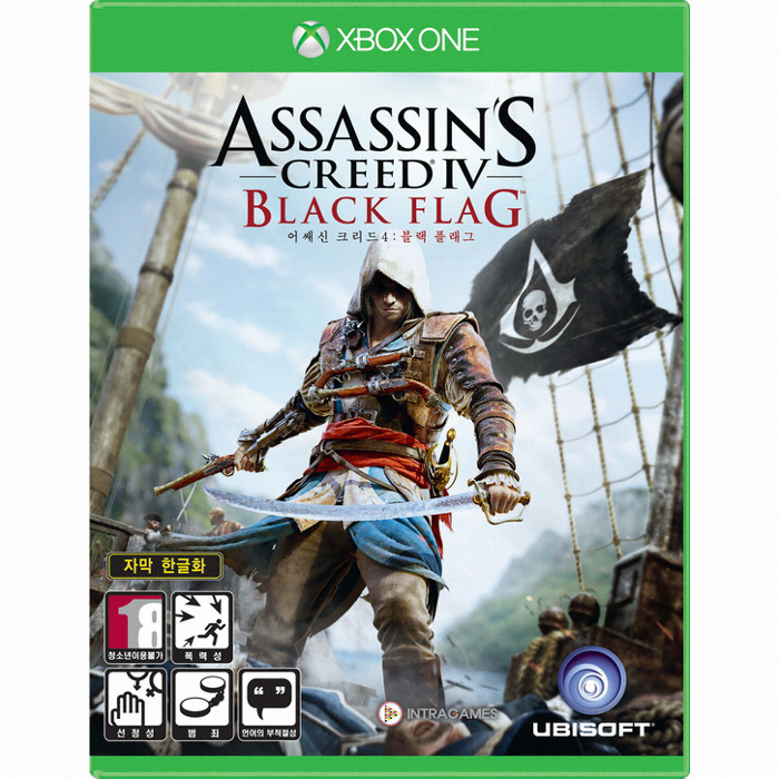 어쌔신 크리드 4 블랙 플래그 XBOX ONE