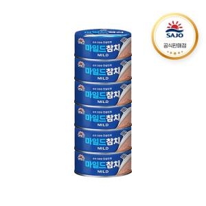 사조대림 마일드 참치 안심따개 150g (6개)_이미지