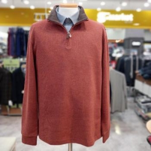 HC10 2025 기모 집업티 면기모 하프 집업 반폴라 티셔츠 S43228649