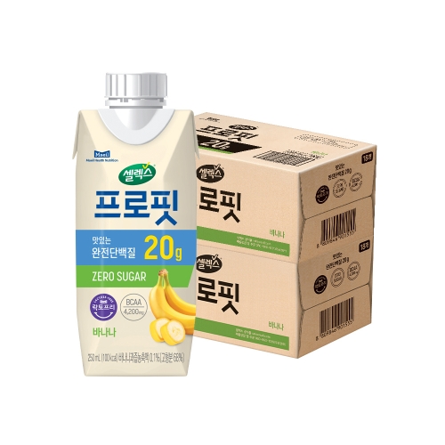 매일유업 셀렉스 프로핏 바나나 250ml (36개)_이미지
