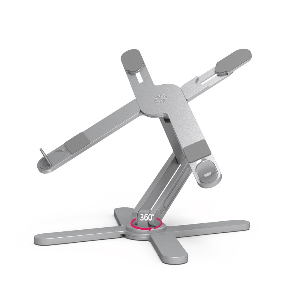 해인씨앤에스 Chemi HEA-TS40 스윙 360 메탈 포터블 거치대_이미지