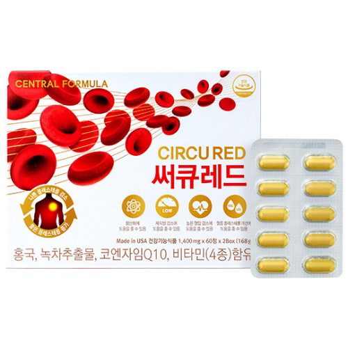 센트럴포뮬러 써큐레드 프리미엄 120정 (3개)_이미지