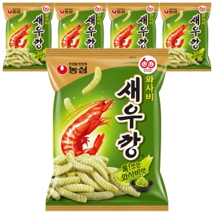 농심 와사비 새우깡 70g (5개)