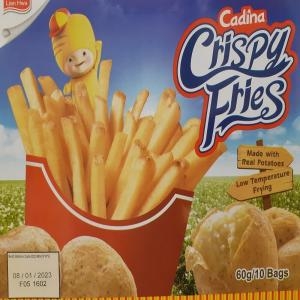 카디나 크리스피 감자 스틱 과자 600g 60gx10입