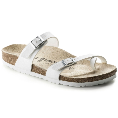 버켄스탁 MayarI BIrko-Flor WeIss 정상 0071051 EU 43_이미지