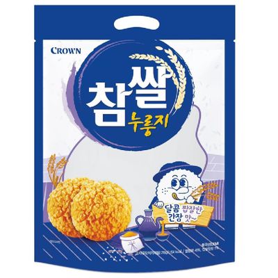 크라운제과 참쌀누룽지 216g