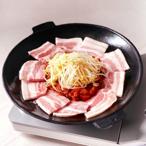 무쇠 법랑 구이 전골팬 (31cm)