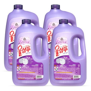 애경 울샴푸 퍼플 라일락 3L (4개)