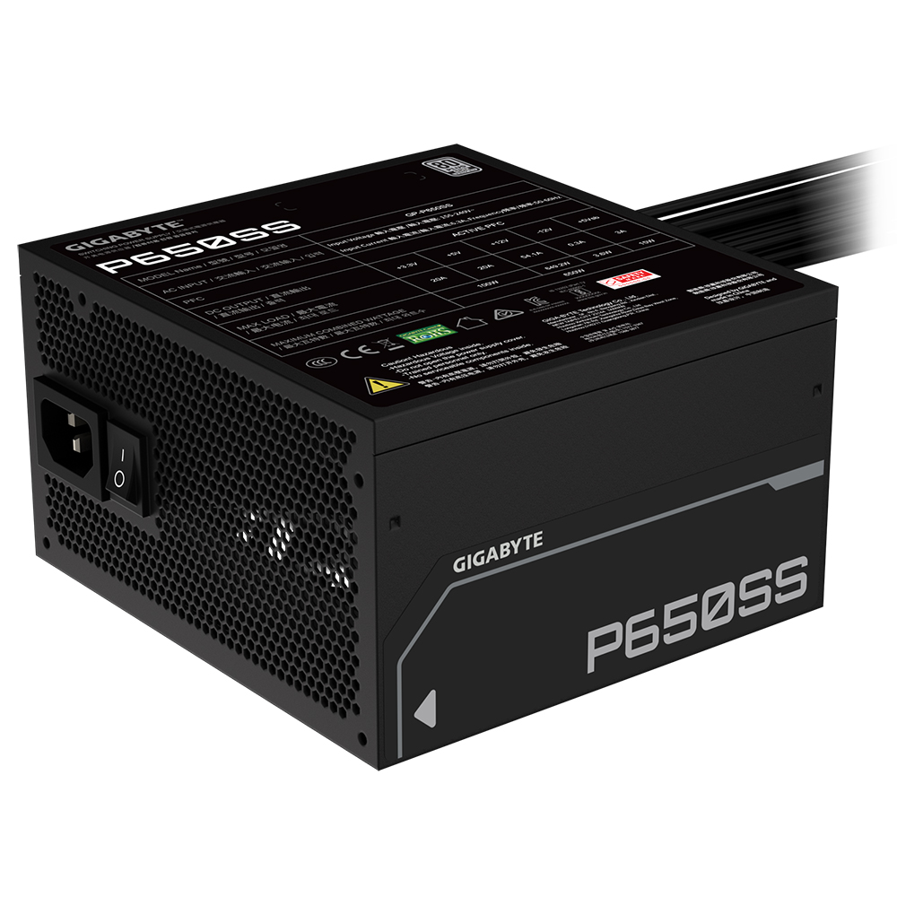 GIGABYTE P650SS 80PLUS�ǹ� FDB ATX3.0 �Ǿ���Ʈ