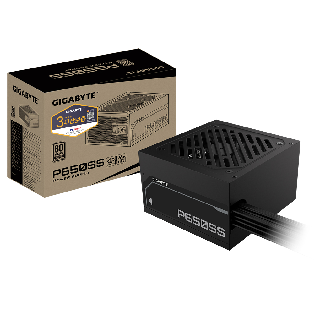 GIGABYTE P650SS 80PLUS�ǹ� FDB ATX3.0 �Ǿ���Ʈ