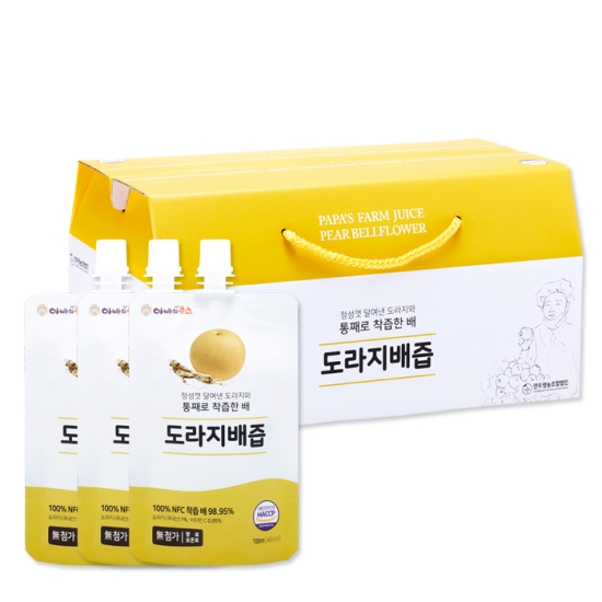 연두팜 아빠의주스 도라지배즙 100ml 20포