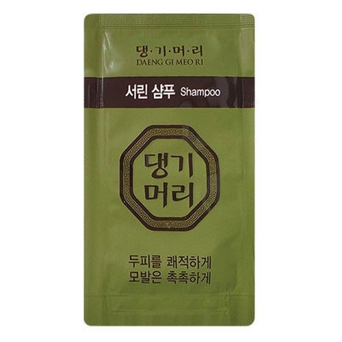 두리화장품 댕기머리 서린 샴푸 8ml (10개)