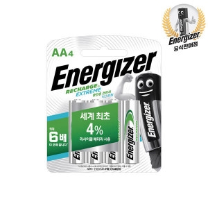 에너자이저 익스트림 충전용 건전지 AA (4개)_이미지