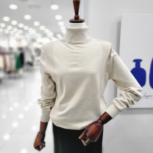 목폴라사이드줄지니트티셔츠 VB1LK661 K