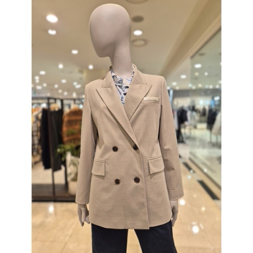 세정 올리비아로렌 NEW. 배색포인트 롱 자켓 VVCFU5S2256