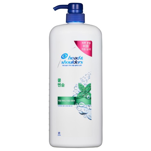 헤드앤숄더 쿨 멘솔 샴푸 1200ml (2개)_이미지