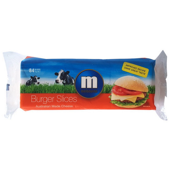 베가치즈 버거 슬라이스 치즈 84매입 1kg