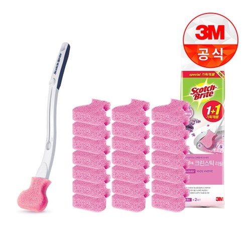 3M 스카치브라이트 향기톡톡 크린스틱 (본품1개 + 리필31개)