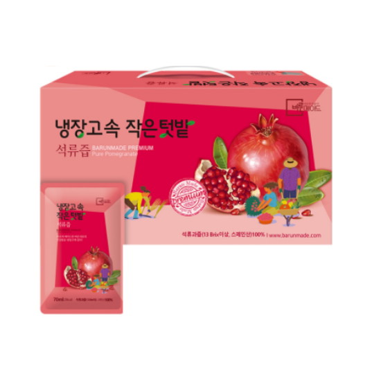 냉장고속 작은 텃밭 석류즙 70ml 30포