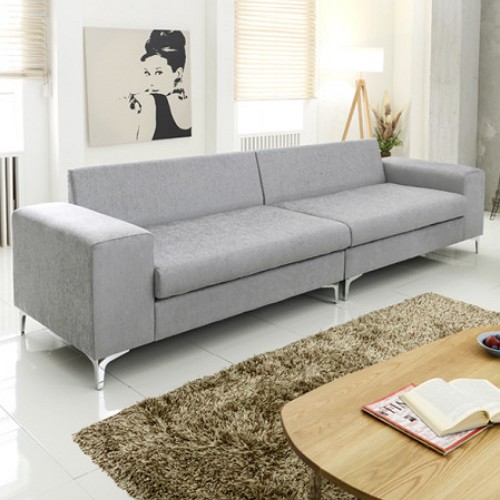 지벤 유로파 패브릭 소파 4인용