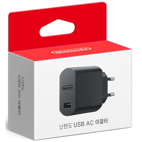 Nintendo 닌텐도 스위치 USB AC 어댑터이미지입니다. 누르면 해당 게시물로 새창이동합니다.