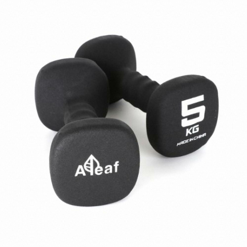 우성레포츠 아리프 네오프렌 아령 세트 (5kg, 2개)