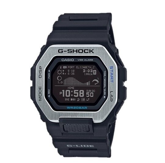 G-SHOCK GBX-100-1DR LIC 지라이드 스퀘어 블루투스 고해상도 MIP LE1221655606