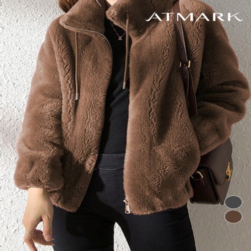 앳마크 플리스하이스트랩점퍼_AA59JP010G_이미지