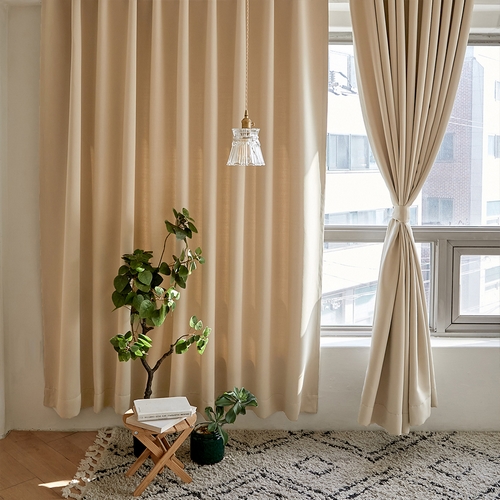 바자르 높이조절 맞춤형 암막커튼 (1장, 135x170cm)_이미지