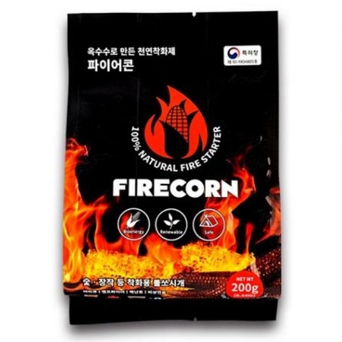 웰콘 파이어콘 착화제 200g (2개)