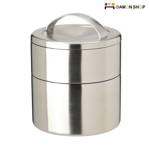 이케아 FORSKAFFA 2단 스테인리스 보온도시락통