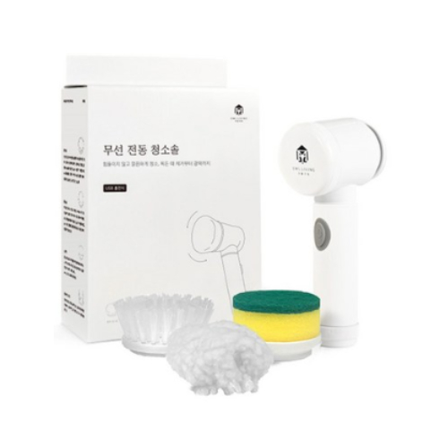 아울리빙 전동청소솔 + 수세미스펀지