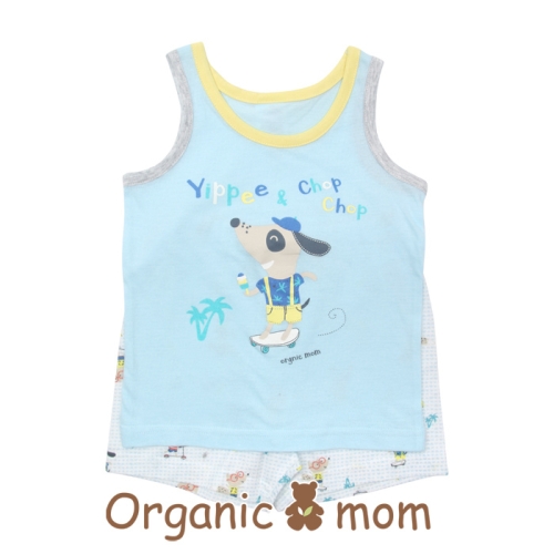 오가닉맘 휴버트 남아 민소 실내복 (MDM5EE22)_이미지