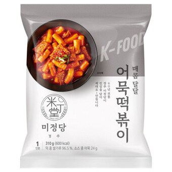 미정당 어묵<b>떡볶이</b> 310g