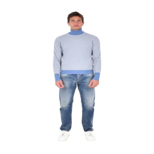 드루모어 스웨터 D2K104RB60 CLEAR BLUE