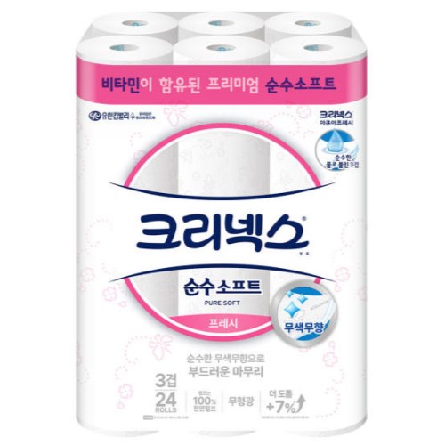 순수 소프트 프레시 27m (24롤)
