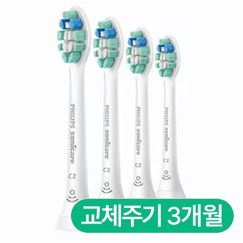 필립스 소닉케어 옵티멀 플라그 디펜스 HX9024/67 (4개)_이미지