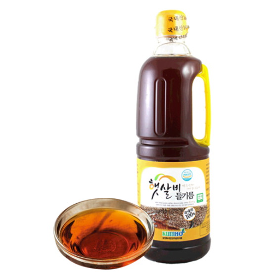 금호식품 햇살비 중국산 들기름 1L (1개)