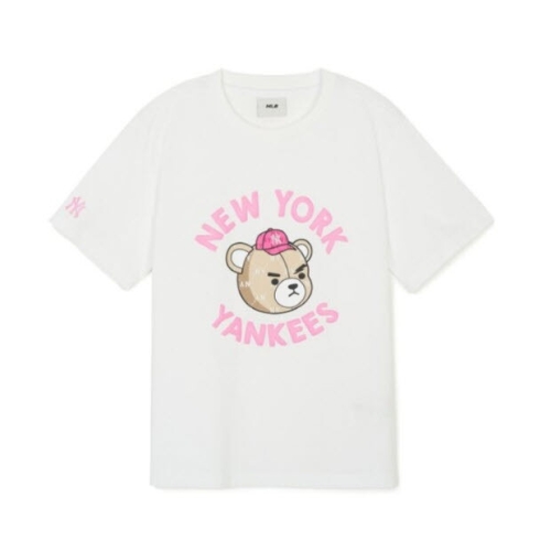 MLB MLB키즈 반팔티 TQK 7ATSC0143-50WHS MONO MEGA BEAR 티셔츠