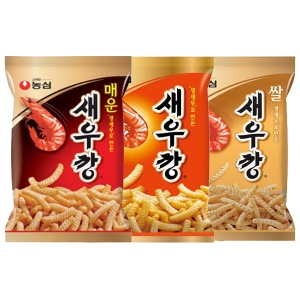 농심 새우깡 90g 6봉 + 매운새우깡 90g 2봉 + 쌀새우깡 80g 2봉_이미지