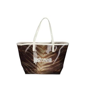 저스트카발리 타이거 스트라이프 토트 백 80RA4BS2ZSB94 T_이미지